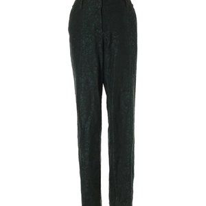 Ann Taylor Factory Modern Dark Green Lace Pants Size 16